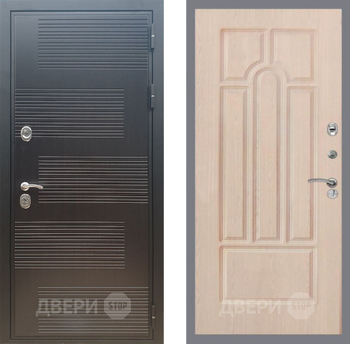 Входная металлическая Дверь Рекс (REX) премиум 185 FL-58 Беленый дуб в Можайске