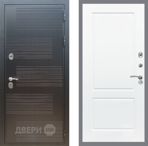 Входная металлическая Дверь Рекс (REX) премиум 185 FL-117 Силк Сноу в Можайске