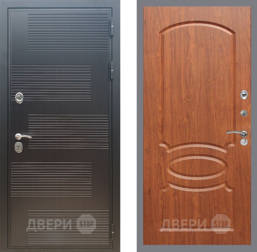 Входная металлическая Дверь Рекс (REX) премиум 185 FL-128 Морёная берёза в Можайске