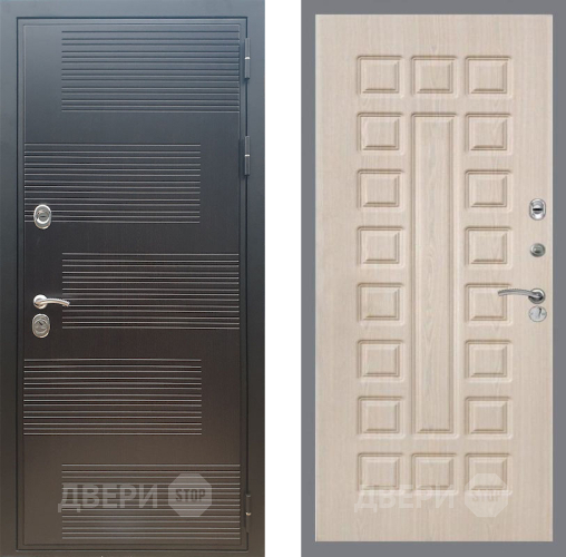 Входная металлическая Дверь Рекс (REX) премиум 185 FL-183 Беленый дуб в Можайске