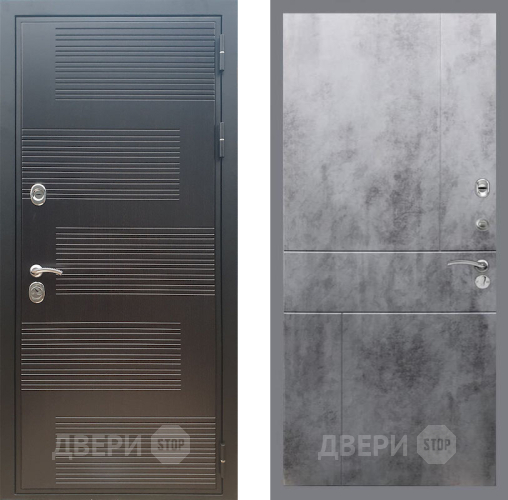 Входная металлическая Дверь Рекс (REX) премиум 185 FL-290 Бетон темный в Можайске