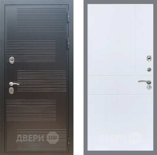 Входная металлическая Дверь Рекс (REX) премиум 185 FL-290 Силк Сноу в Можайске