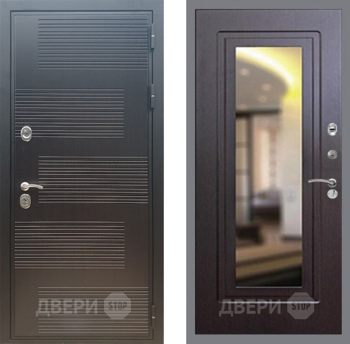 Входная металлическая Дверь Рекс (REX) премиум 185 FLZ-120 Венге в Можайске