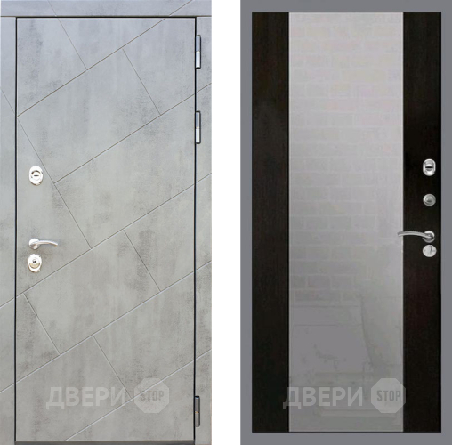 Входная металлическая Дверь Рекс (REX) 22 СБ-16 Зеркало Венге в Можайске