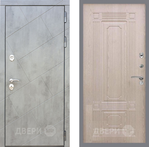Входная металлическая Дверь Рекс (REX) 22 FL-2 Беленый дуб в Можайске