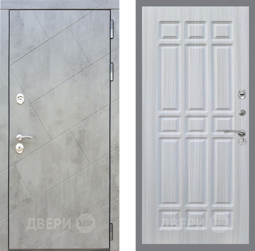 Входная металлическая Дверь Рекс (REX) 22 FL-33 Сандал белый в Можайске