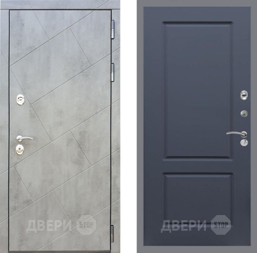 Входная металлическая Дверь Рекс (REX) 22 FL-117 Силк титан в Можайске