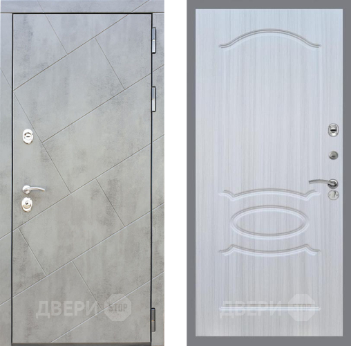 Входная металлическая Дверь Рекс (REX) 22 FL-128 Сандал белый в Можайске