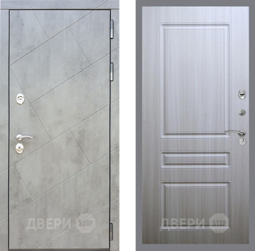Входная металлическая Дверь Рекс (REX) 22 FL-243 Сандал белый в Можайске