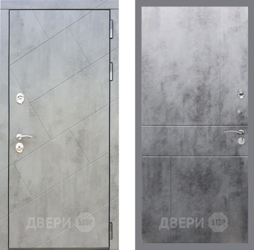 Входная металлическая Дверь Рекс (REX) 22 FL-290 Бетон темный в Можайске
