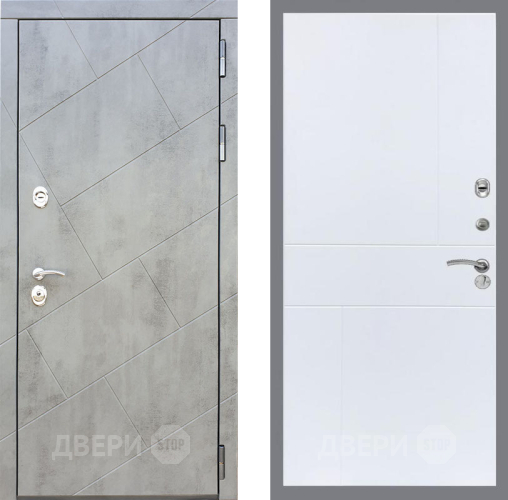 Входная металлическая Дверь Рекс (REX) 22 FL-290 Силк Сноу в Можайске