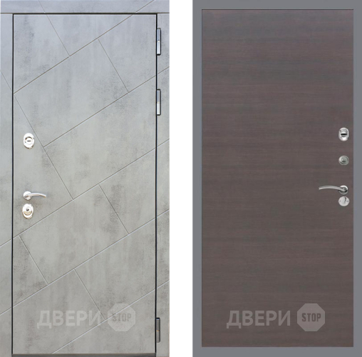 Входная металлическая Дверь Рекс (REX) 22 GL венге поперечный в Можайске