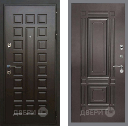 Входная металлическая Дверь Рекс (REX) Премиум 3к FL-2 Венге в Можайске