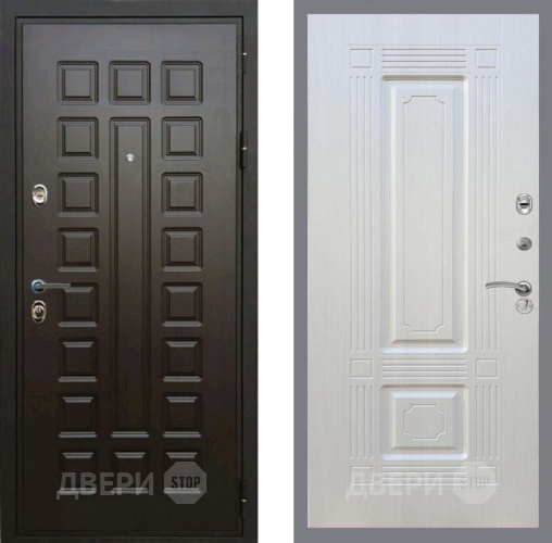 Входная металлическая Дверь Рекс (REX) Премиум 3к FL-2 Лиственница беж в Можайске