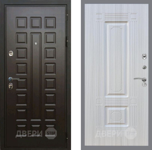 Входная металлическая Дверь Рекс (REX) Премиум 3к FL-2 Сандал белый в Можайске