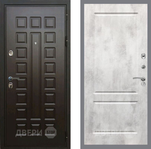 Входная металлическая Дверь Рекс (REX) Премиум 3к FL-117 Бетон светлый в Можайске