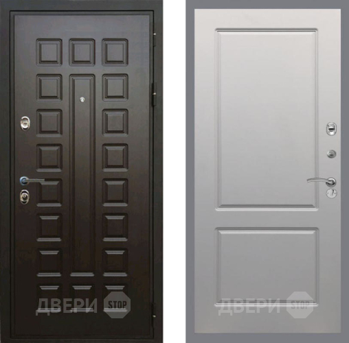 Входная металлическая Дверь Рекс (REX) Премиум 3к FL-117 Грей софт в Можайске