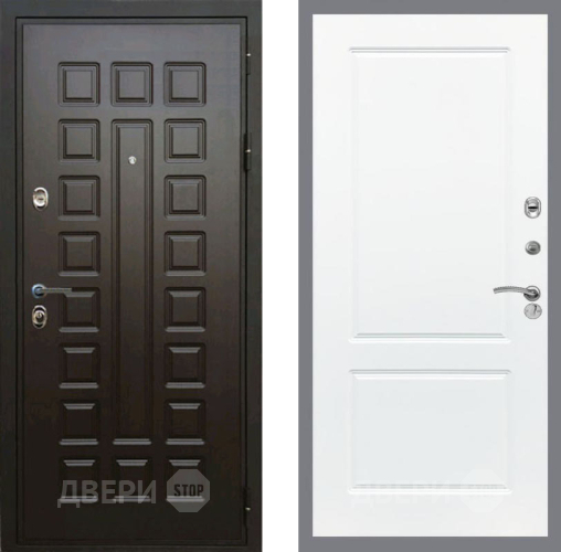 Входная металлическая Дверь Рекс (REX) Премиум 3к FL-117 Силк Сноу в Можайске