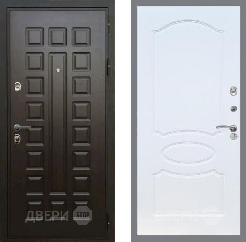 Дверь Рекс (REX) Премиум 3к FL-128 Белый ясень в Можайске