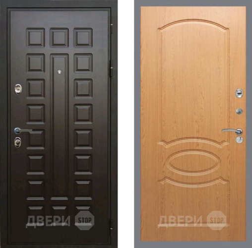 Входная металлическая Дверь Рекс (REX) Премиум 3к FL-128 Дуб в Можайске
