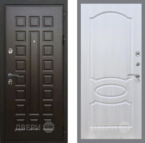 Входная металлическая Дверь Рекс (REX) Премиум 3к FL-128 Лиственница беж в Можайске
