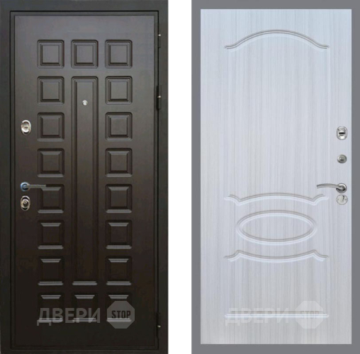 Входная металлическая Дверь Рекс (REX) Премиум 3к FL-128 Сандал белый в Можайске