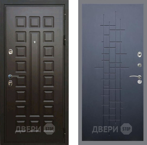 Входная металлическая Дверь Рекс (REX) Премиум 3к FL-289 Ясень черный в Можайске