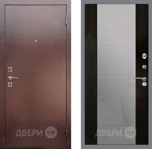 Входная металлическая Дверь Рекс (REX) 1 СБ-16 Зеркало Венге в Можайске