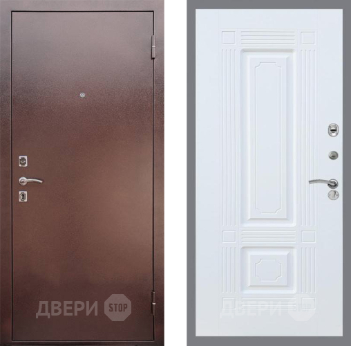 Входная металлическая Дверь Рекс (REX) 1 FL-2 Силк Сноу в Можайске