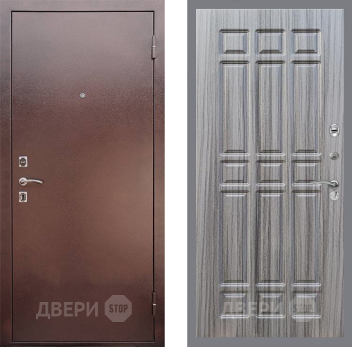 Входная металлическая Дверь Рекс (REX) 1 FL-33 Сандал грей в Можайске