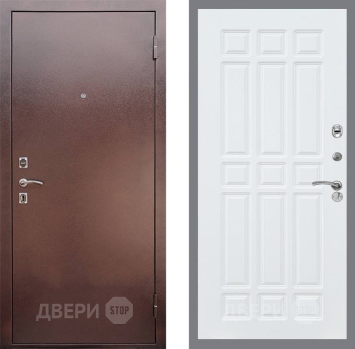 Входная металлическая Дверь Рекс (REX) 1 FL-33 Силк Сноу в Можайске