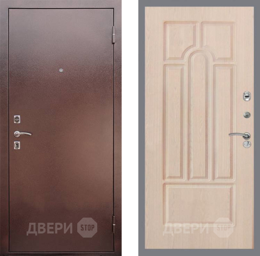 Входная металлическая Дверь Рекс (REX) 1 FL-58 Беленый дуб в Можайске