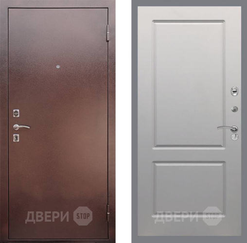 Входная металлическая Дверь Рекс (REX) 1 FL-117 Грей софт в Можайске