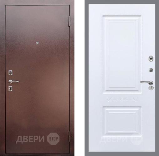 Входная металлическая Дверь Рекс (REX) 1 Смальта Силк Сноу в Можайске
