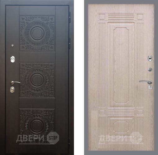 Входная металлическая Дверь Рекс (REX) 10 FL-2 Беленый дуб в Можайске