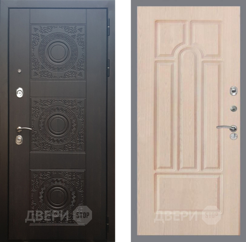 Входная металлическая Дверь Рекс (REX) 10 FL-58 Беленый дуб в Можайске