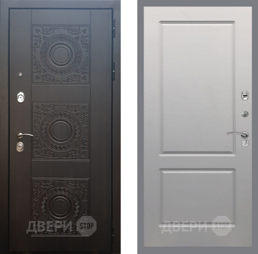 Входная металлическая Дверь Рекс (REX) 10 FL-117 Грей софт в Можайске