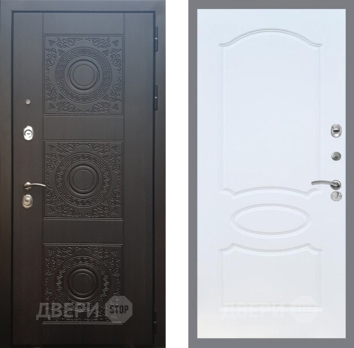 Входная металлическая Дверь Рекс (REX) 10 FL-128 Белый ясень в Можайске