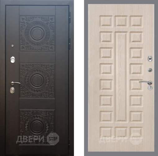 Входная металлическая Дверь Рекс (REX) 10 FL-183 Беленый дуб в Можайске