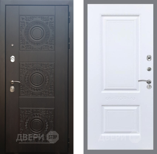Входная металлическая Дверь Рекс (REX) 10 Смальта Силк Сноу в Можайске