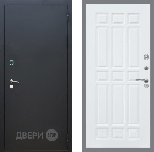 Дверь Рекс (REX) 1A Черный Муар FL-33 Силк Сноу в Можайске