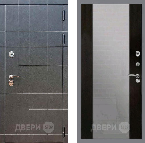 Входная металлическая Дверь Рекс (REX) 21 СБ-16 Зеркало Венге в Можайске