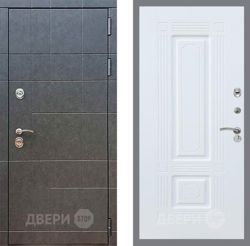 Входная металлическая Дверь Рекс (REX) 21 FL-2 Силк Сноу в Можайске
