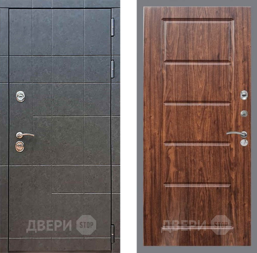 Входная металлическая Дверь Рекс (REX) 21 FL-39 орех тисненый в Можайске