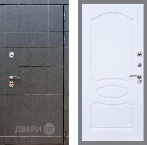 Входная металлическая Дверь Рекс (REX) 21 FL-128 Силк Сноу в Можайске