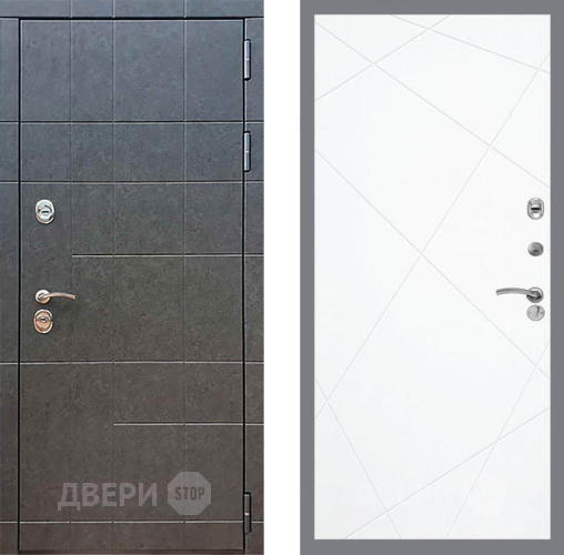 Входная металлическая Дверь Рекс (REX) 21 FL-291 Силк Сноу в Можайске