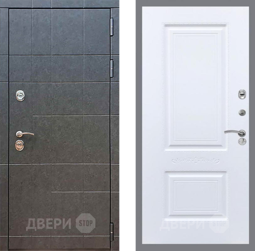 Входная металлическая Дверь Рекс (REX) 21 Смальта Силк Сноу в Можайске