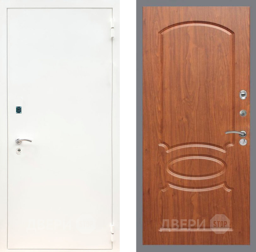 Дверь Рекс (REX) 1А Белая шагрень FL-128 Морёная берёза в Можайске