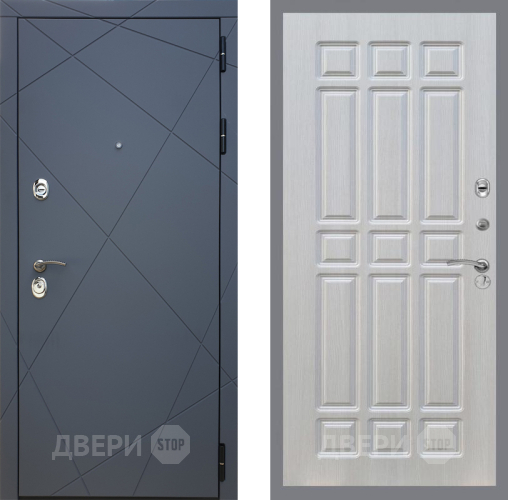 Входная металлическая Дверь Рекс (REX) 13 Силк Титан FL-33 Лиственница беж в Можайске