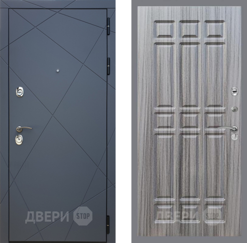 Входная металлическая Дверь Рекс (REX) 13 Силк Титан FL-33 Сандал грей в Можайске